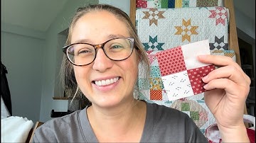 How to Make A Four Patch, 4 patch tutorial, strip piecing