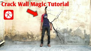 Crack Wall Effect Kinemaster | wall crack magic tutorial | kinemaster magic tricks by Jaat Group!