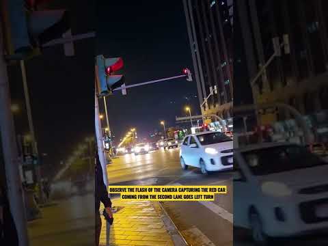 Abu Dhabi Smart Cameras Catching RULE-BREAKERS At INTERSECTIONS