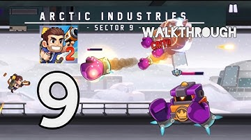 Jetpack Joyride 2: Arctic Industries SECTOR 9 walkthrough #applearcade #bossbattle