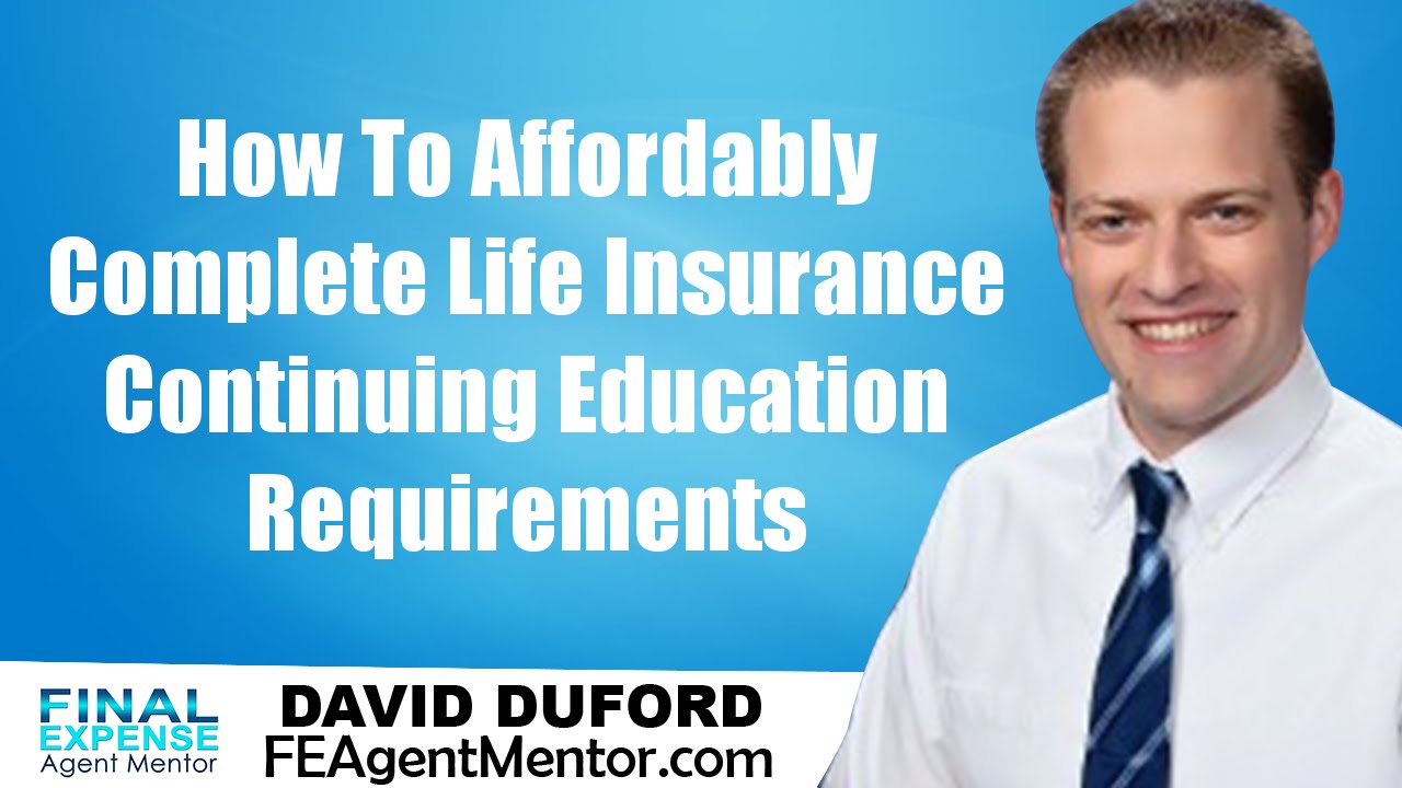 Life Insurance Continuing Education Courses - How To Cheaply Complete Them On The Web - YouTube