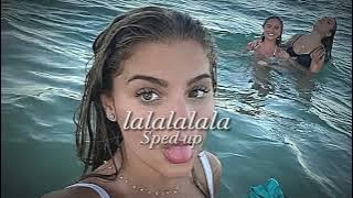 La la la-voyage sped up😍