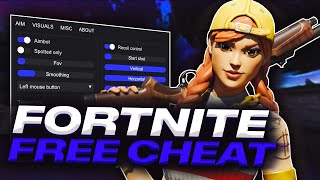 NEW FREE CHEAT FOR FORTNITE! AIMBOT \/ WALLHACK and MORE | FREE FORTNITE HACK 2024 [UNDETECTED]