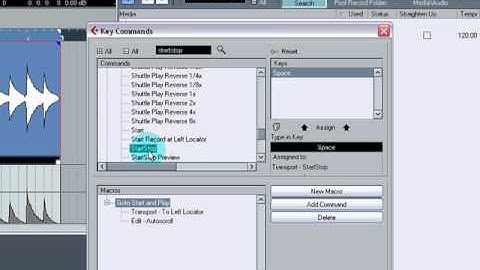 Steinberg Cubase Four - 28. Key Commands - How To Tutorial