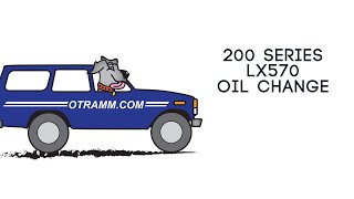 200 Series Land Cruiser /LX570 Oil Change