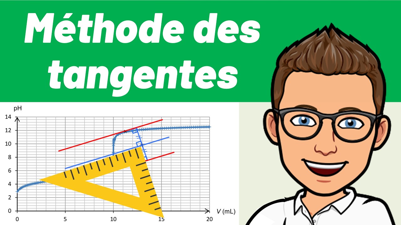 La MÉTHODE DES TANGENTES ✅ Titrage pH-métrique ! 🎯 Terminale spécialité (BAC + ECE)