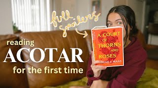 ✨reading ACOTAR for the first time (full spoiler & reactions)