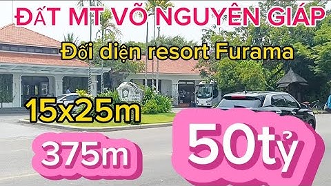 Siêu vị trí đất mặt tiền Võ Nguyên Giáp,Khuê Mỹ ,Ngũ Hành Sơn ,Đà Nẵng.15x25m ( Vuông vức).50tỷ