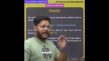 WHAT IS IMPULSE ❓ IMPULSE MOMENTUM THEOREM 🔥 #impulse