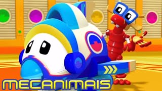 Mecanimais Animação 213 Ilha Da Mecana Corrida Desenhos Para Crianças