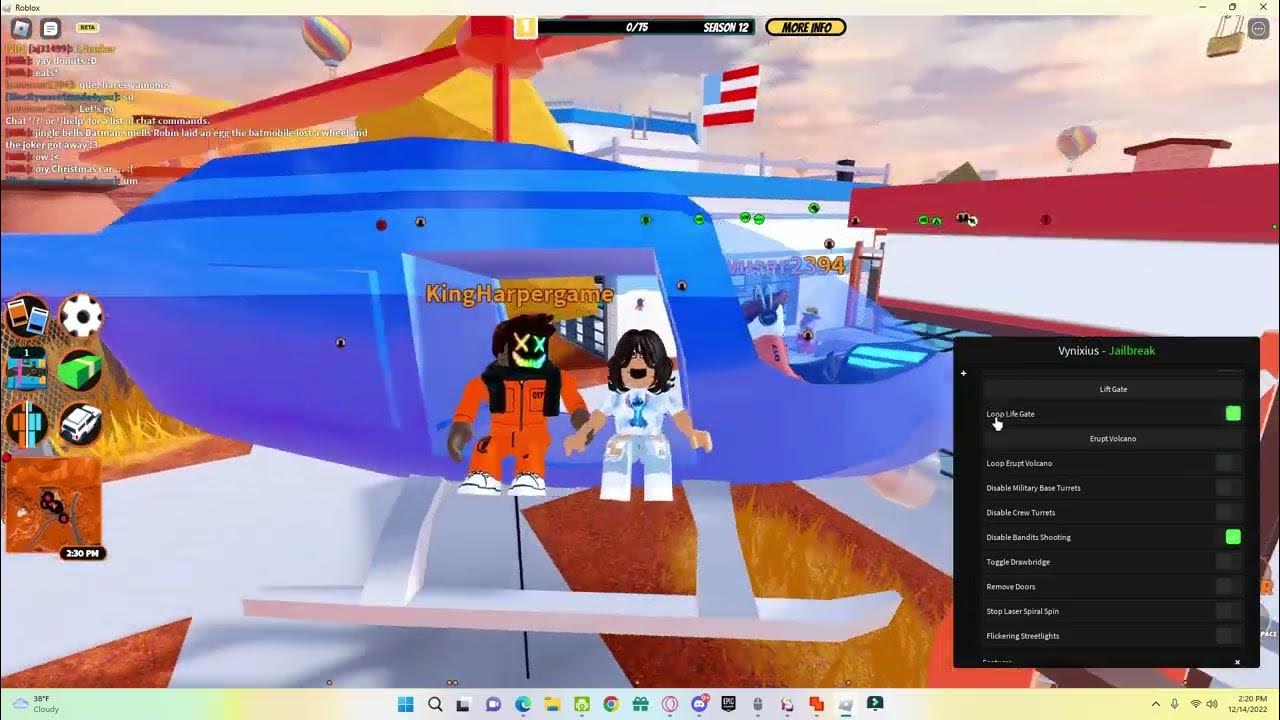Jailbreak vynixu script link in description youtube
