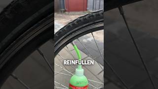 Reifen explodiert? Das ist ein Wundermittel für Fahrräder? nie wieder Schläuche wechseln amazon