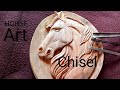 Horse wood carvingup wood art wood designwood art work