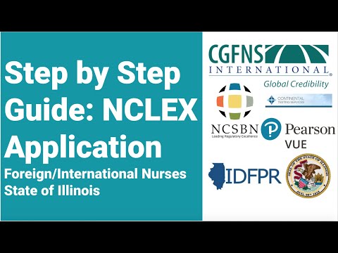 Applying for NCLEX | Foreign Graduates | Step by step | Illinois