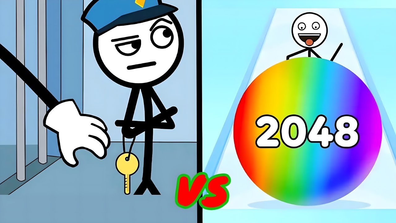 Impossible Thief Puzzle - Can You Beat It?!😱🕵🏿VS Stickman Roll Satisfying Gameplay Walkthrough.