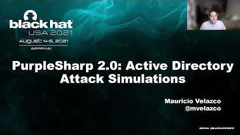 BlackHat Arsenal 2021 - PurpleSharp: Active Directory Attack Simulations