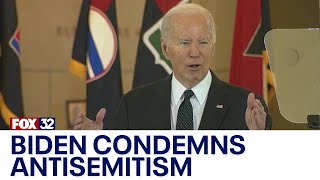 Biden delivers antisemitism speech amid campus protests