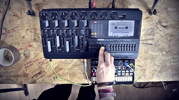 Tape to CV sync | Yamaha MT100 | Korg Volca Beats