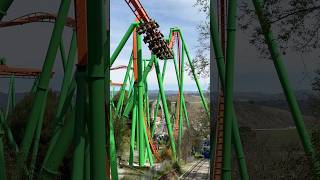Tatsu Roller Coaster 🎢 🐉 Six Flags #coasterculture #amusementpark #rollercoaster