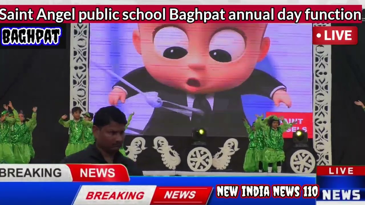 Saint Angel public school Baghpat annual function 2023#bpt #viral #tranding #baghpat #youtube#video