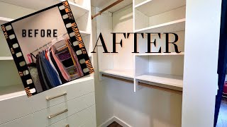 Dream WALK IN Closet Transformation: Before & After Install with 6 Tips to ORGANIZE Like a Pro! by Liz Bianco is My Design Sherpa 2,946 views 7 months ago 9 minutes, 7 seconds