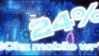 TIDAL WAVE 24% 60hz ON MOBILE WORLD RECORD
