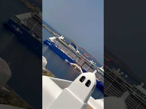 Mykonos port Greece