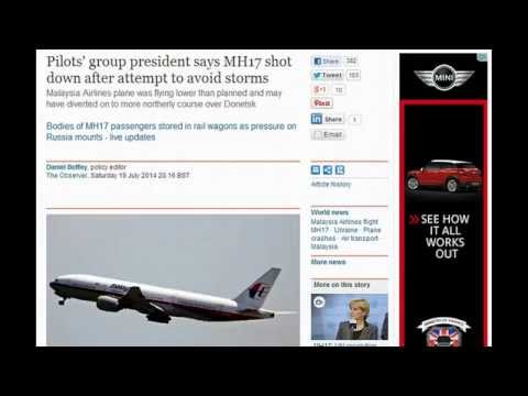 Kиев цензурира записите на въздушния трафик с MH17