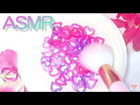 ビーズをメイクブラシでサラサラ makeupbrush  音フェチ ASMR #40