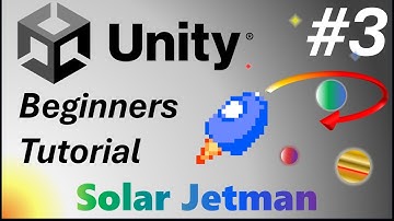 Unity Beginners Tutorial 3 - Solar Jetman in Unity, Planet Gravity, Negative Gravity