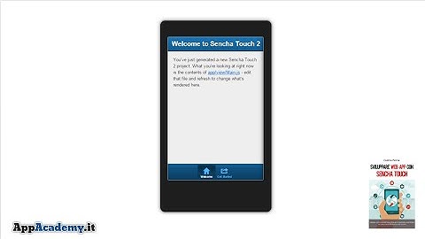 Sencha Touch: Come usare Button, TextBox, Slider, Carousel, Panel, Viewport