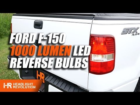 2004-2008 Ford F-150 1000 Lumen LED Reverse Lights Install