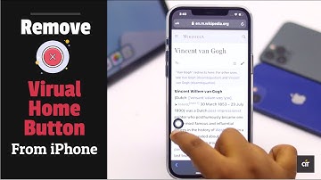 Remove Virtual Home Button on iPhone 12, 12 Mini, 12 Pro Max