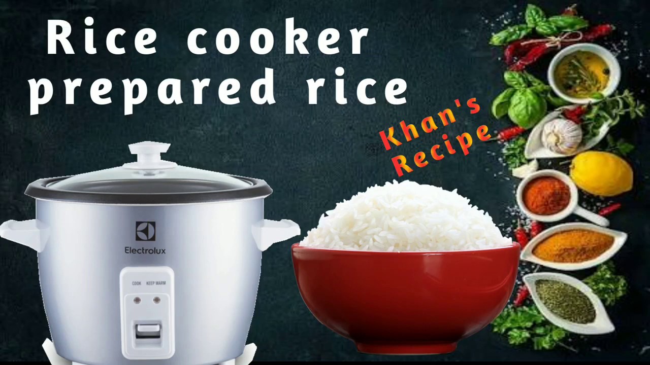 Rice cooker prepared rice ( manachanallur ponni rice) YouTube