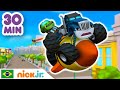 Blaze and the Monster Machines | Melhores Momentos de Trapaça do Crusher | Nick Jr. em Português