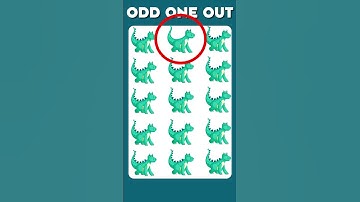 Find The Odd One Out - 34 #shorts #oddoneout  #fun