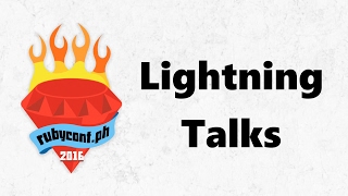 Lightning Talks
