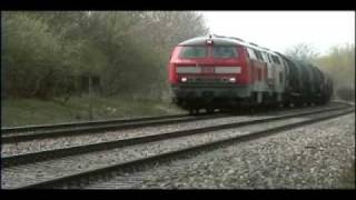 Two Br225 Enter The Gemmenicher Tunnel