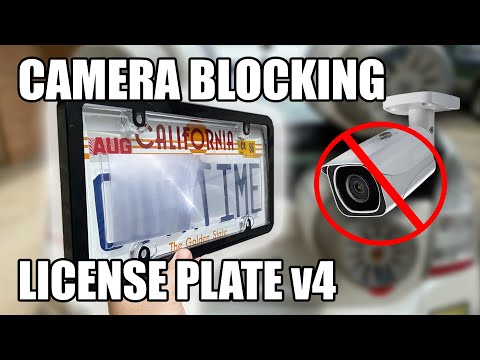 License Plate Camera Blocker v2 - Tutorial - How To 