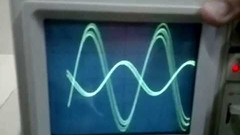 Oscilloscope working. How to get sine wave display on Oscilloscope