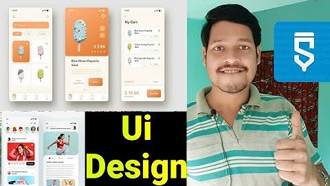 UI design 2 project in sketchware pro #AndroidAppdeveloper #sketchware #Aauraparti