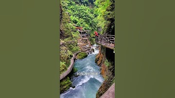 贵州铜仁大峡谷，大自然的鬼斧神工。Guizhou Tongren Grand Canyon, a masterpiece of nature.#mount #travelguide #怒江大桥 #华山