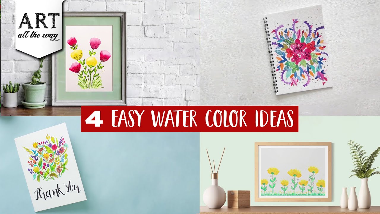 EASY DIY Watercolor Card – Budget Friendly Paints! – K Werner Design Blog