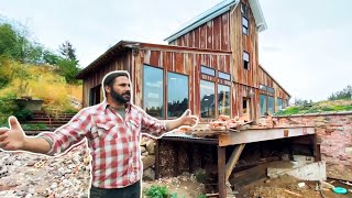 Turning An Old Barn Into MY HOUSE Pt 2 | HAZEN AUDEL