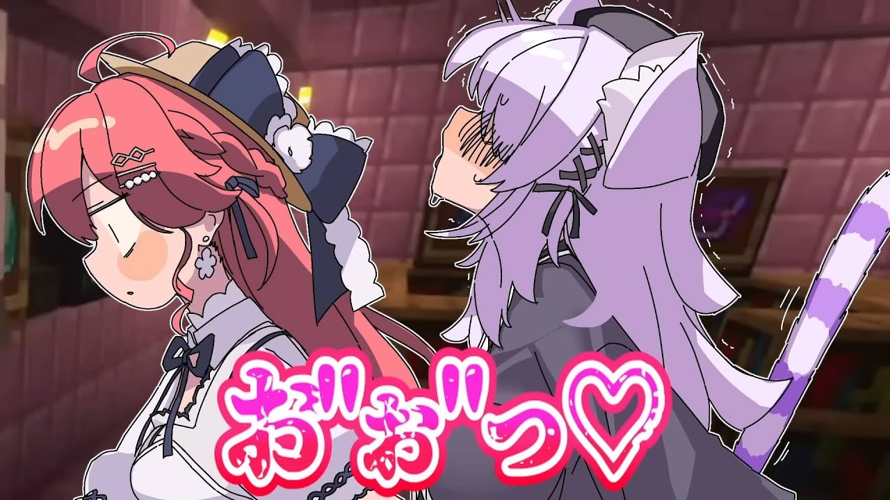 【手描き】経験の代わりに色んなものを失うみこち【さくらみこ/猫又おかゆ/ホロライブ/切り抜き/切り抜き漫画/ホロライブ切り抜き】