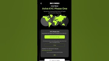 Avive mining app kyc phase one process / Avive mining app kyc update