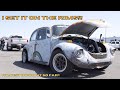 Blowing Both Tires At LS Fest West 2022 Day 2 LS Swap Bug