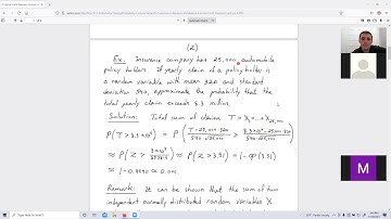 F21 Probability Lecture 25: Central Limit Theorem and Beta Distribution
