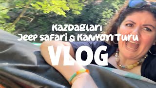 Kazdağları’nda Bir Gün | Jeep Safari ve Kanyon Turu, Cam Teras, Şelale ve Seyir Terasları 🛞⛰️🌿