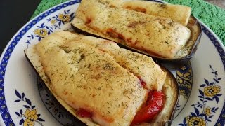 Запеченные фаршированные баклажаны ! Запеченные фаршированные баклажаны !